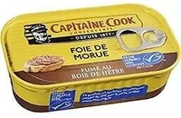 Foie de morue fumé au bois de hêtre MSC 121g