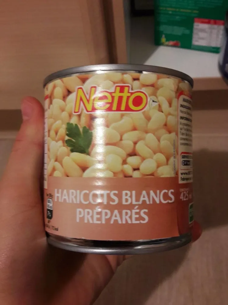 Haricots blancs préparés - 1/2