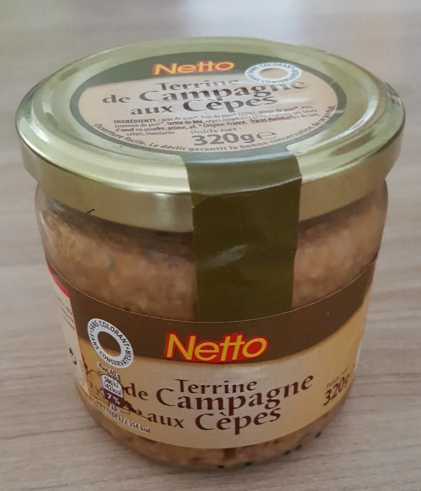 Terrine De Campagne Aux Cepes