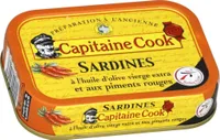 Sardines à l'huile d'olive & piment d'Espelette
