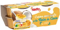 Crème aux œufs à la noix de coco 4x100g