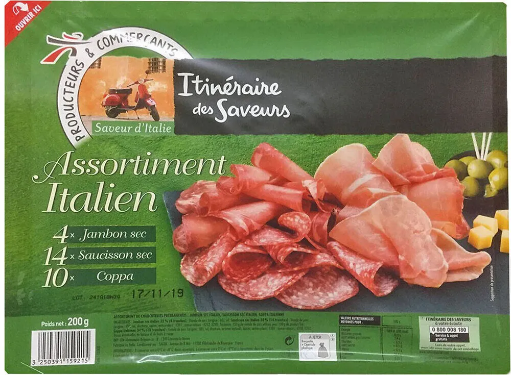 LS Plateau italien 200g