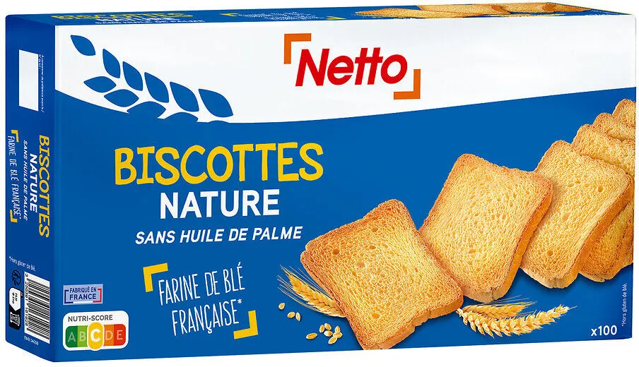 Biscottes nature