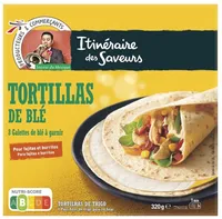 Tortillas de blé 320G