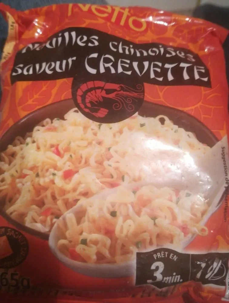 Netto Nouilles Chinoises Crevette