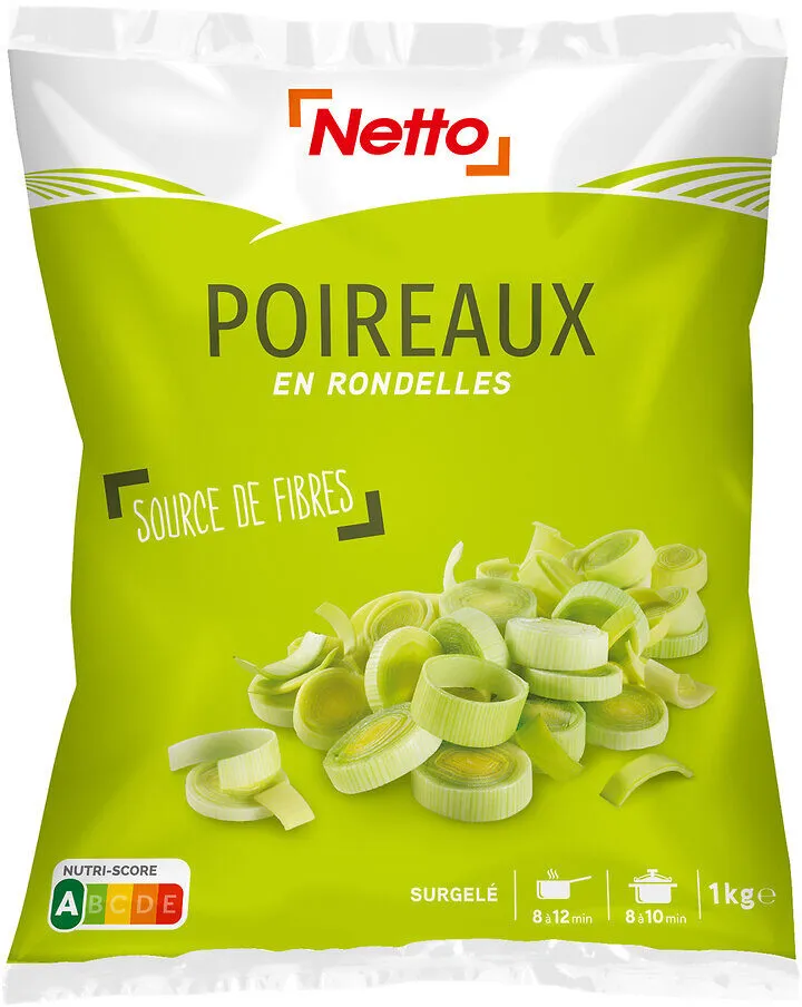 Poireaux en rondelles 1kg