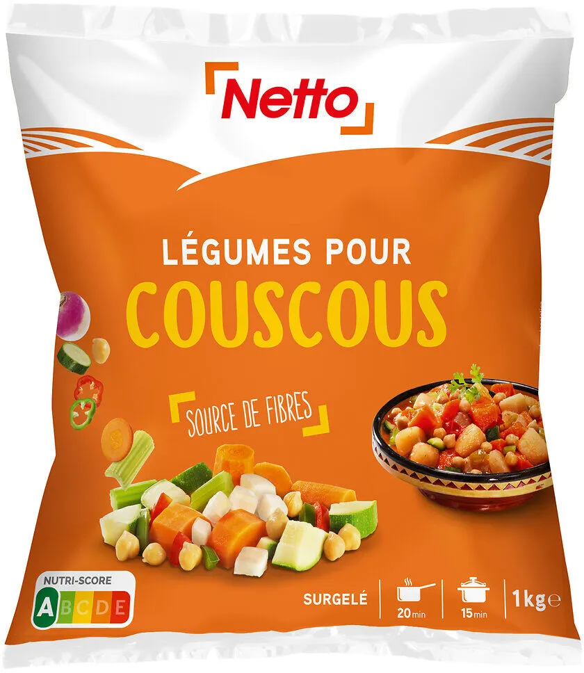 Legumes pour couscous 1kg