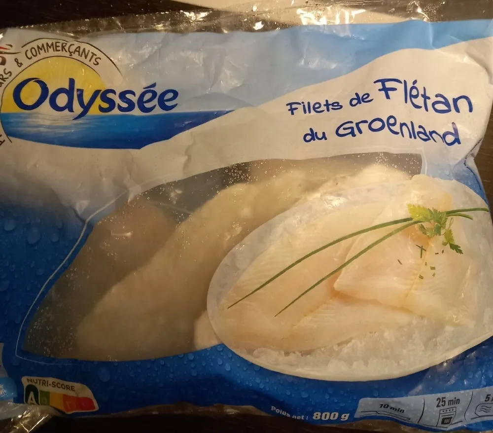 Filets de Flétan du Groenland
