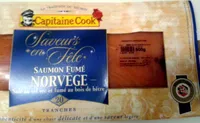 Saumon Fumé Norvège salé au sel sec et fumé au bois de hêtre