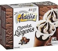 Coupe chocolat liégeois (G) x4 - 125mL
