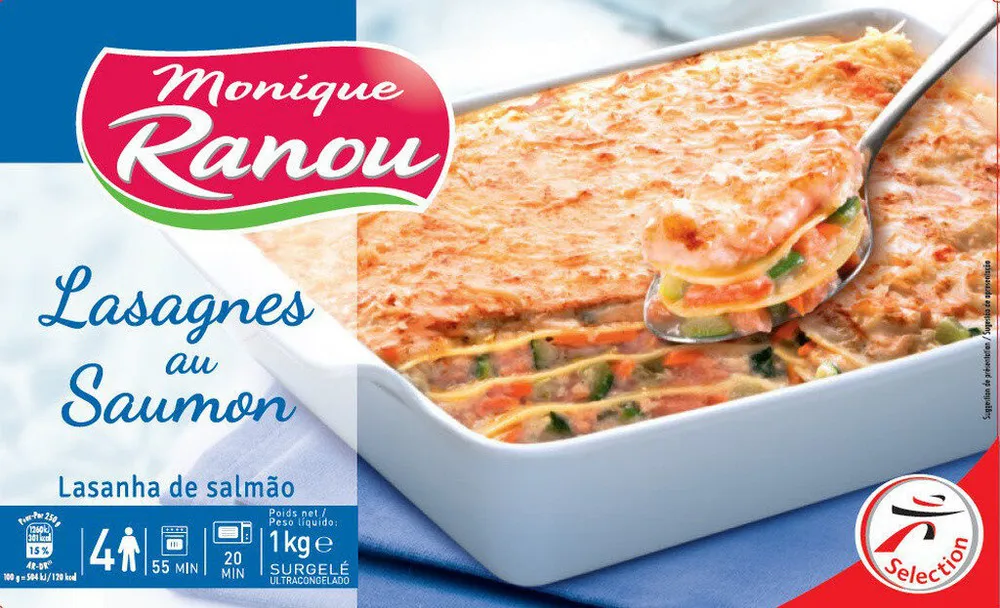 LASAGNES SAUMON 1 Kg