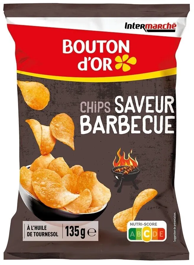 Chips saveur barbecue