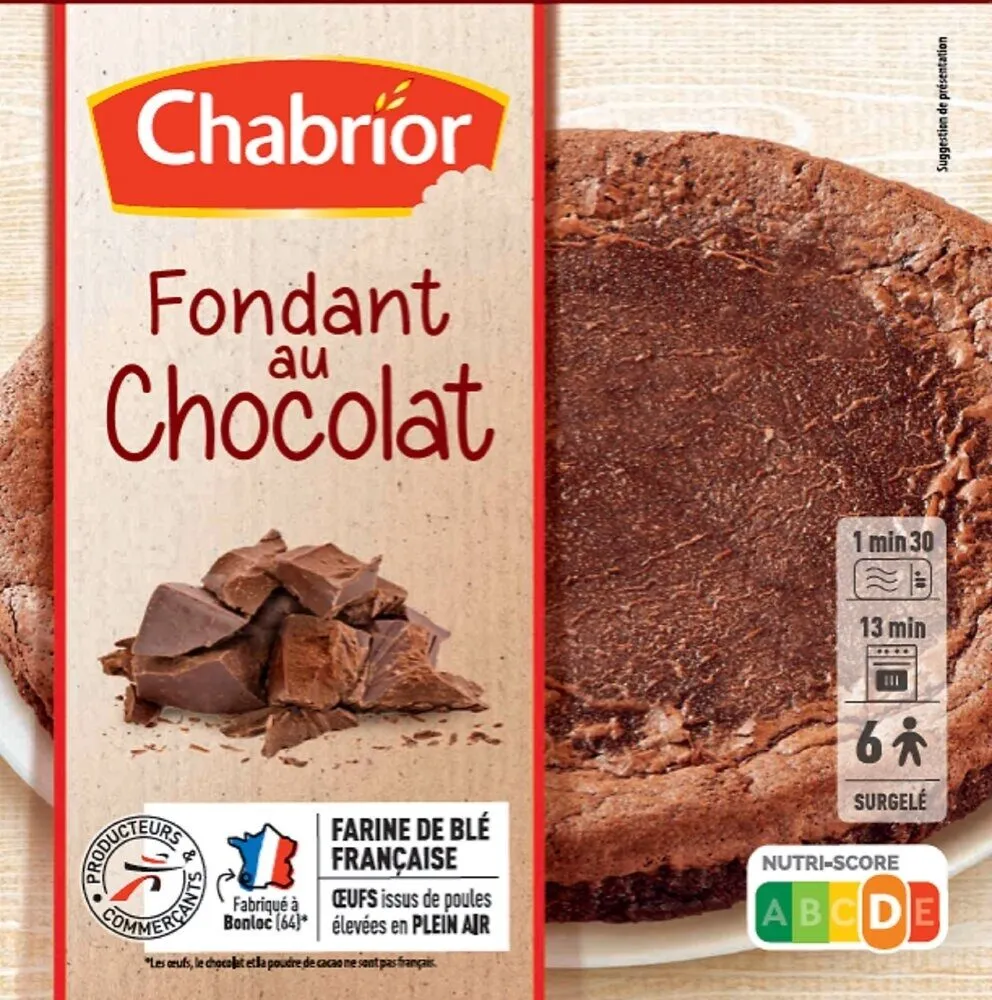 Fondant au chocolat