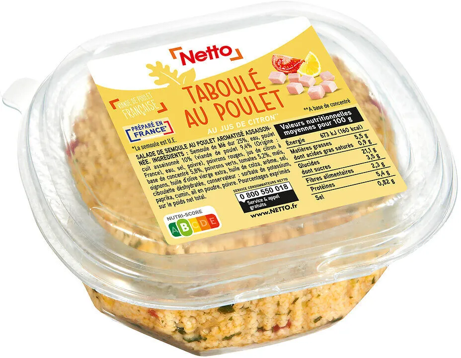 Taboule poulet 300g