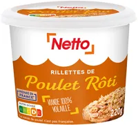 Rillettes poulet roti 220g