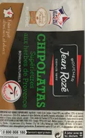 Chipolatas superieures aux herbes x12, la barquette de