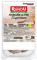 ANDOUILLE DE VIRE SUP MORCEAU PV env 250g RANOU Massif TRAD