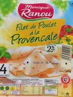 Filet de Poulet à la Provençale - 4 Tranches