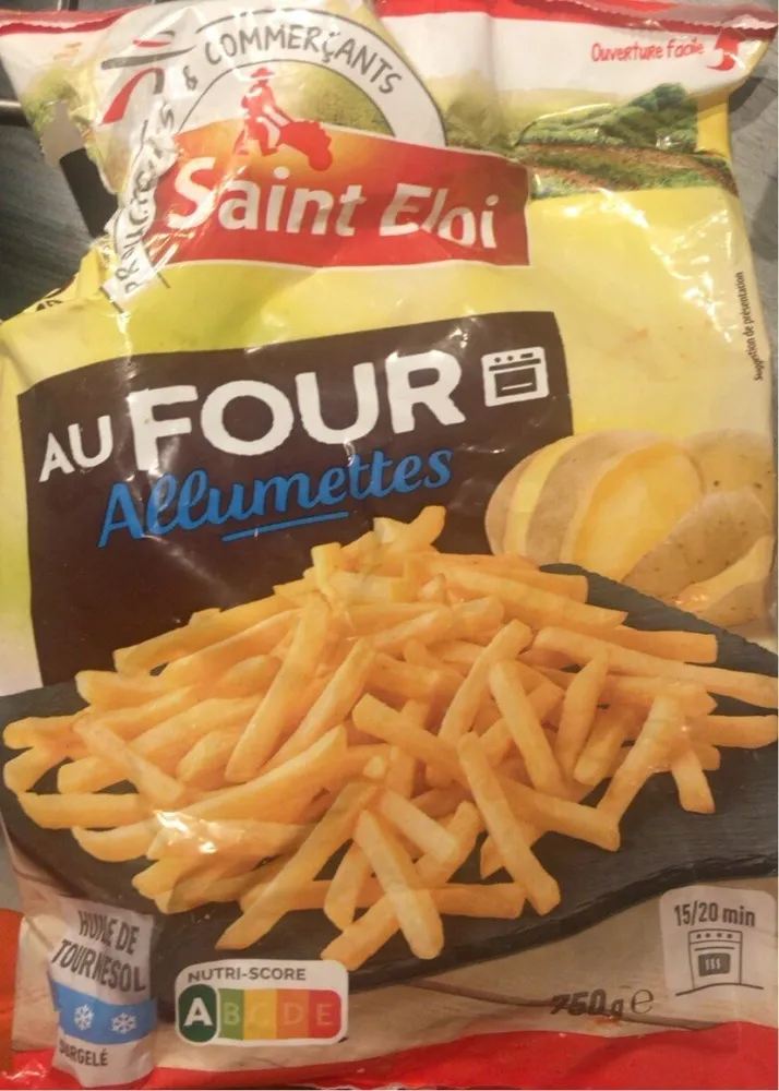 Frites au four allumettes