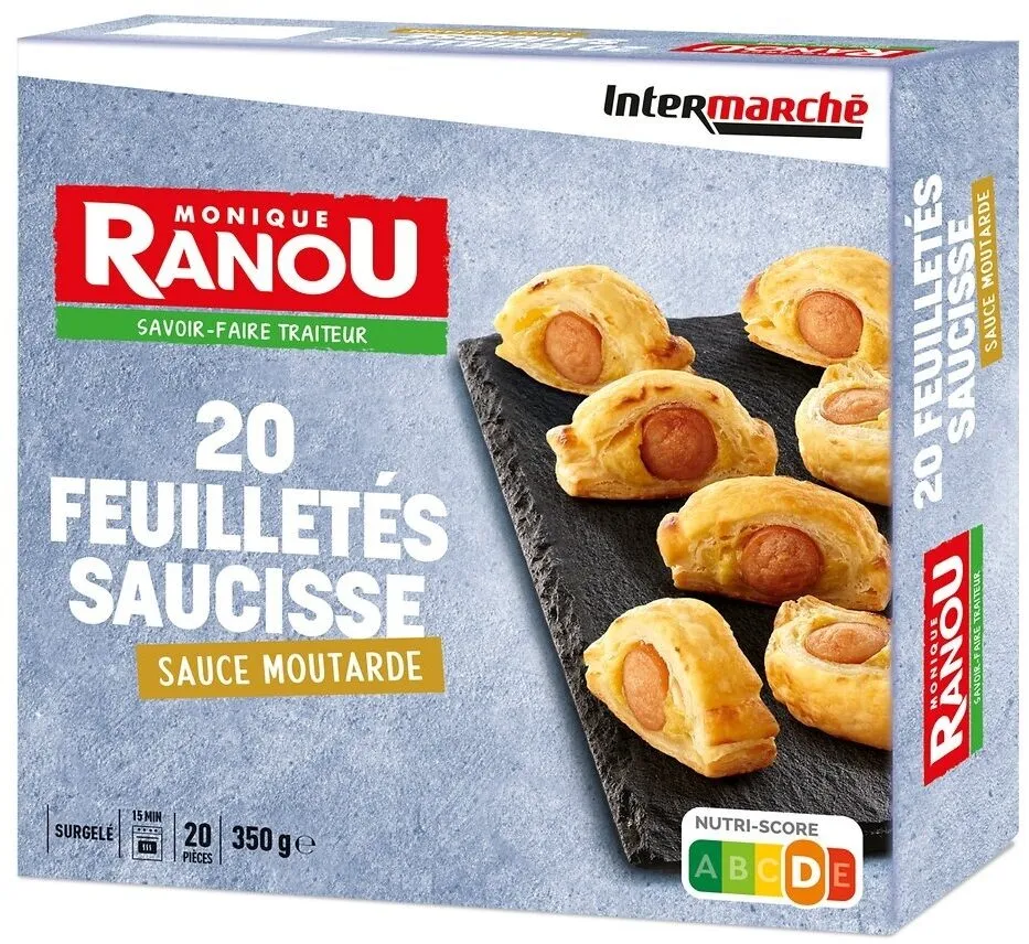 20 Mini Feuilletés Saucisses