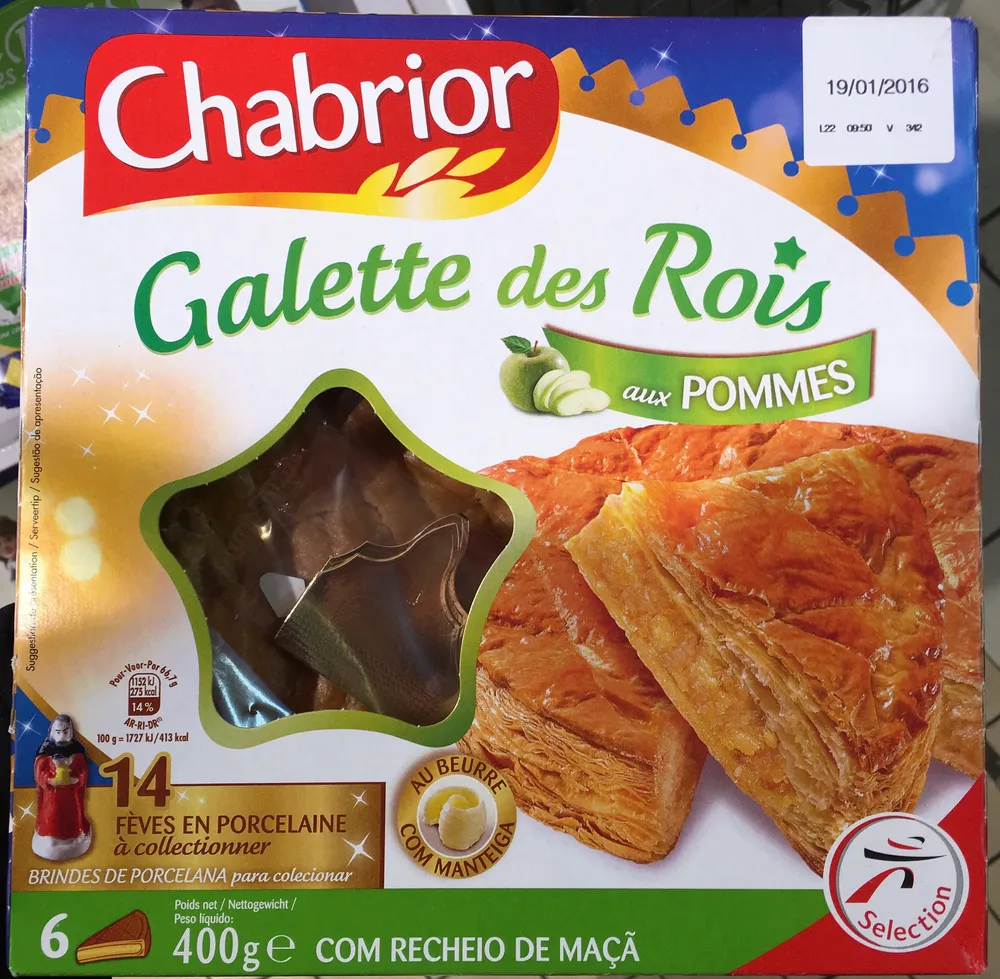 Galettes des rois aux pommes 400g