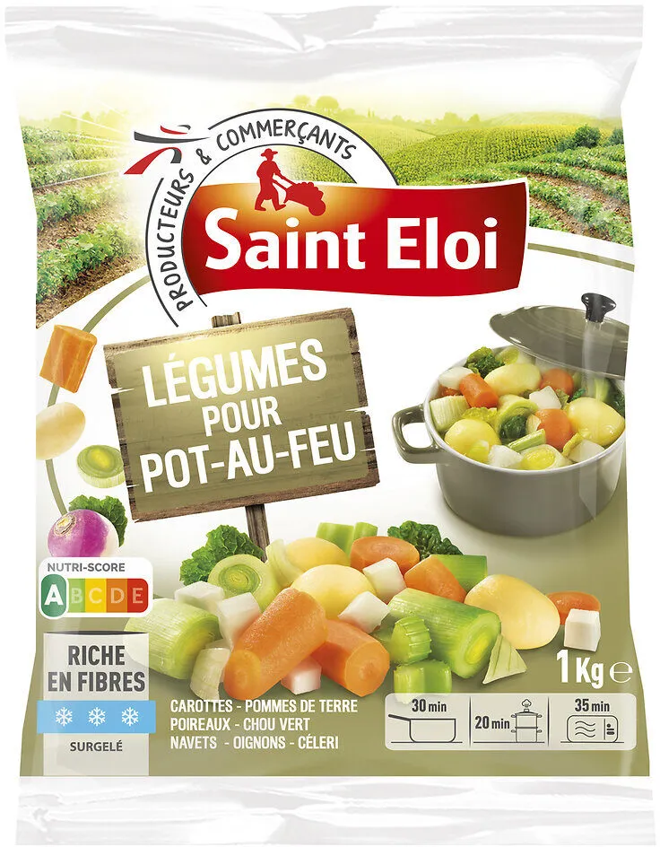 Legumes pour pot-au-feu 1 kg