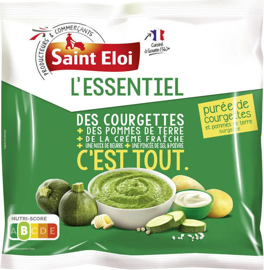 Purée de courgettes et pommes de terre 750g