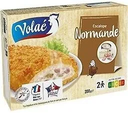 ESCALOPE NORMANDE (FILET DE POULET) 200g