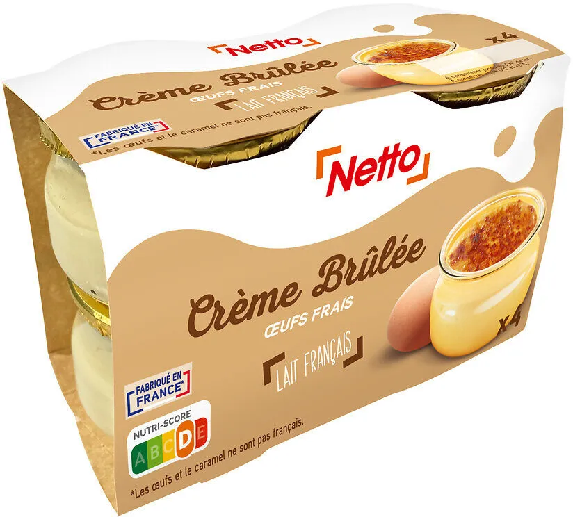 CREME BRULEE 4x100g