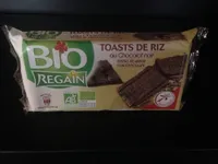 Toasts de riz nappés au chocolat noir BIO 100g
