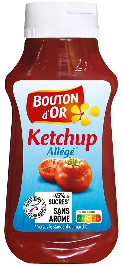 Ketchup allégé flacon souple