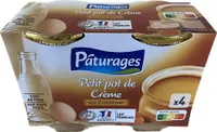 PPC PETIT POT DE CREME CARAMEL 4x100g