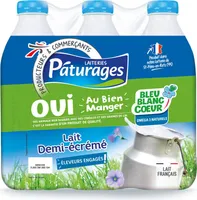 Lait demi-écrémé