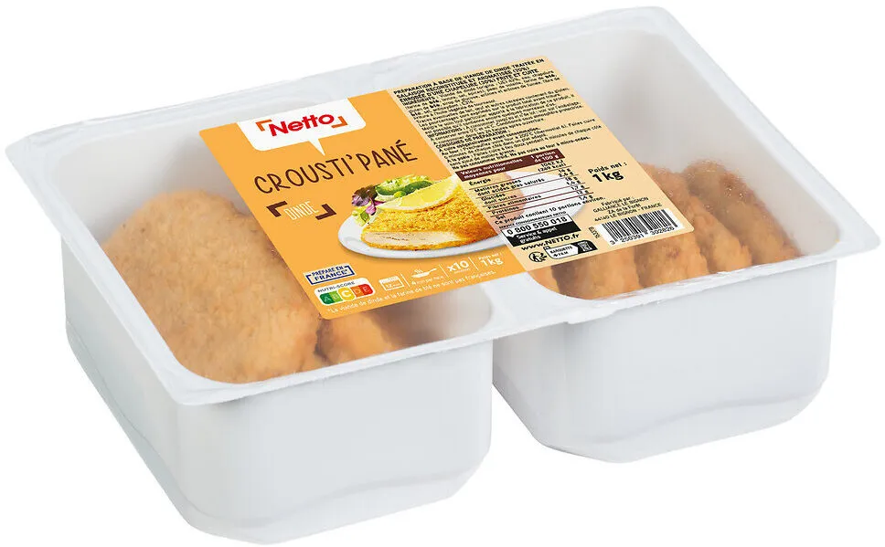 Panés de dinde 1kg