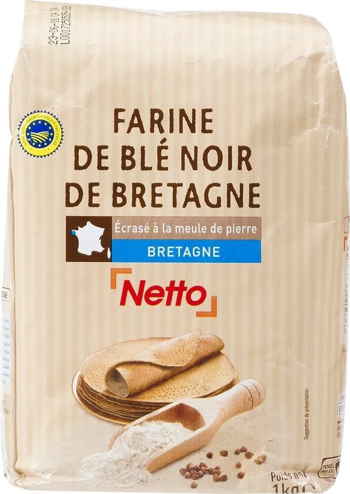 Farine de blé noir de Bretagne IGP