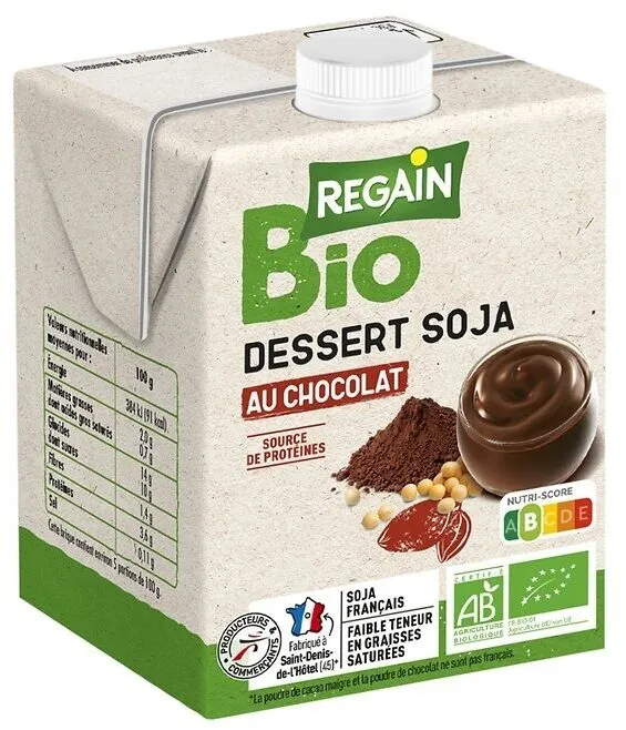 Dessert soja chocolat BIO 530g