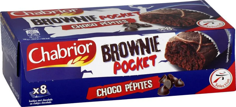 Brownie Pocket choco pépites