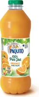 100% pur jus orange avec pulpe