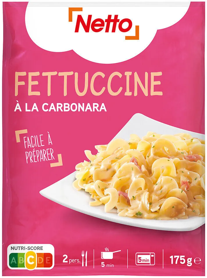 Fettuccine a la carbonara