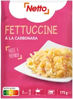 Fettuccine a la carbonara