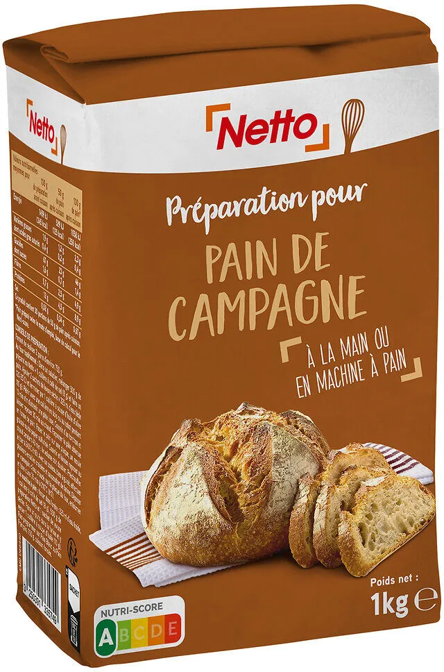 Preparation pour pain de campagne 1kg