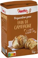 Preparation pour pain de campagne 1kg