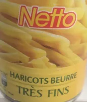 Haricots beurre très fins - 1/2