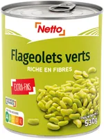 Flageolets verts extra fins 4/4 - 530g