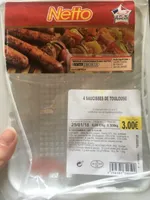 4 Saucisses de Toulouse