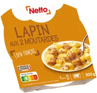 Lapin aux deux moutardes et ses pommes de terre - 300g