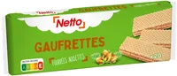 Gaufrettes fourrees noisettes