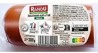 Saucisson a l'ail nature 300g