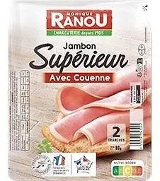 Jambon sup ac 2t 80g