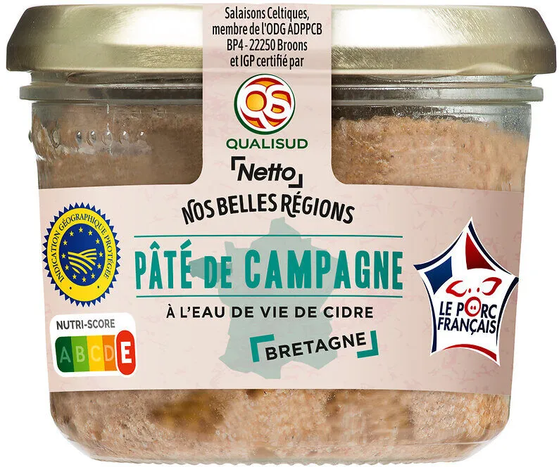 VERRINE Pâté de Bretagne à l'eau de vie de cidre